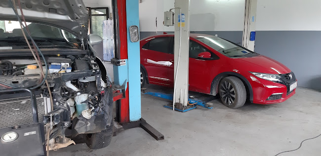 Radionica Expert Auto Istra s vozilima na dizalicama